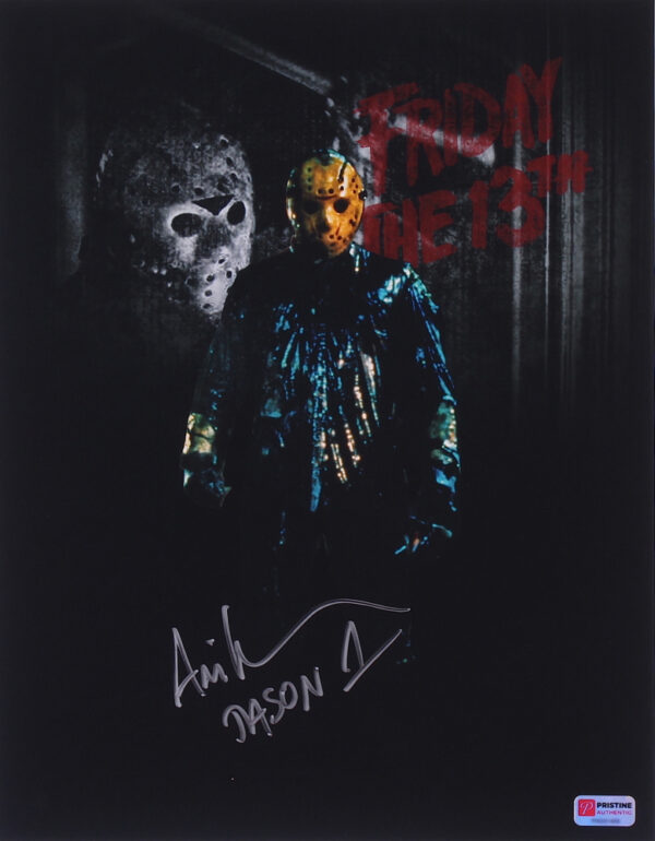 Verified Insignia Authentic Autographed Ari Lehman Friday the 13th Photo