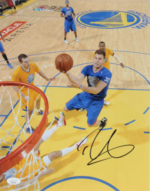 Verified Insignia Authentic Autographed Blake Griffin Los Angeles Clippers Photo
