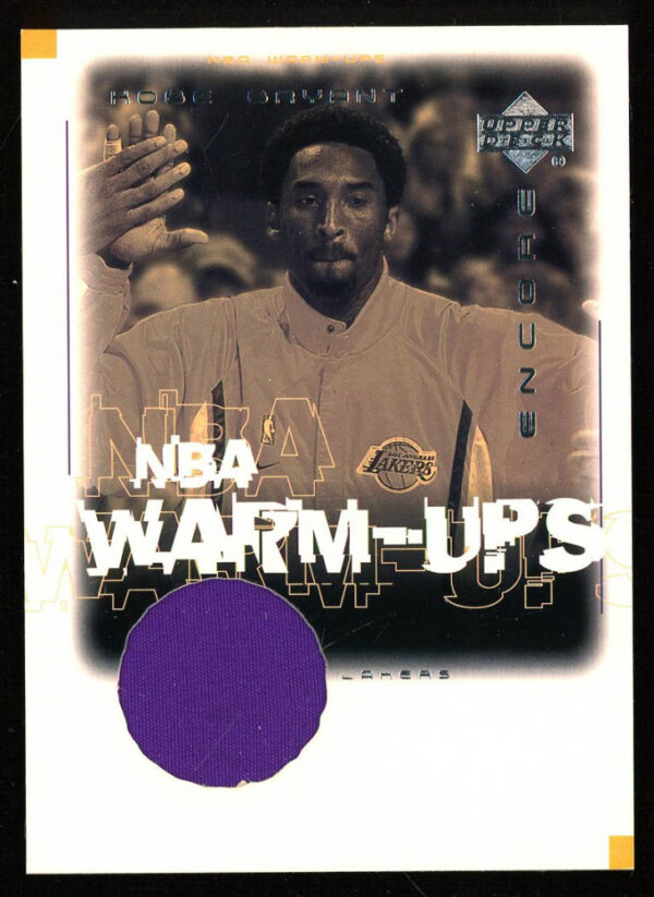 Verified Insignia Authentic Kobe Bryant Upper Deck - NBA Warm-Ups - Trading Card