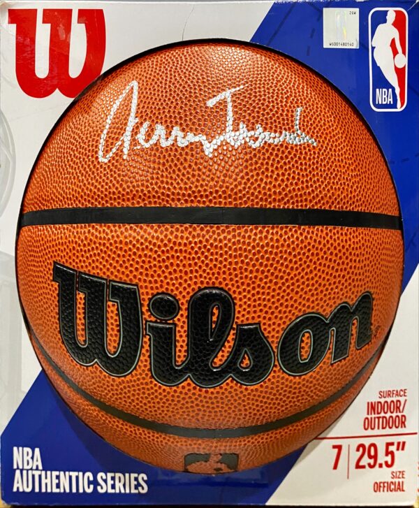 Verified Insignia Authentic Autographed Jerry West Basketball